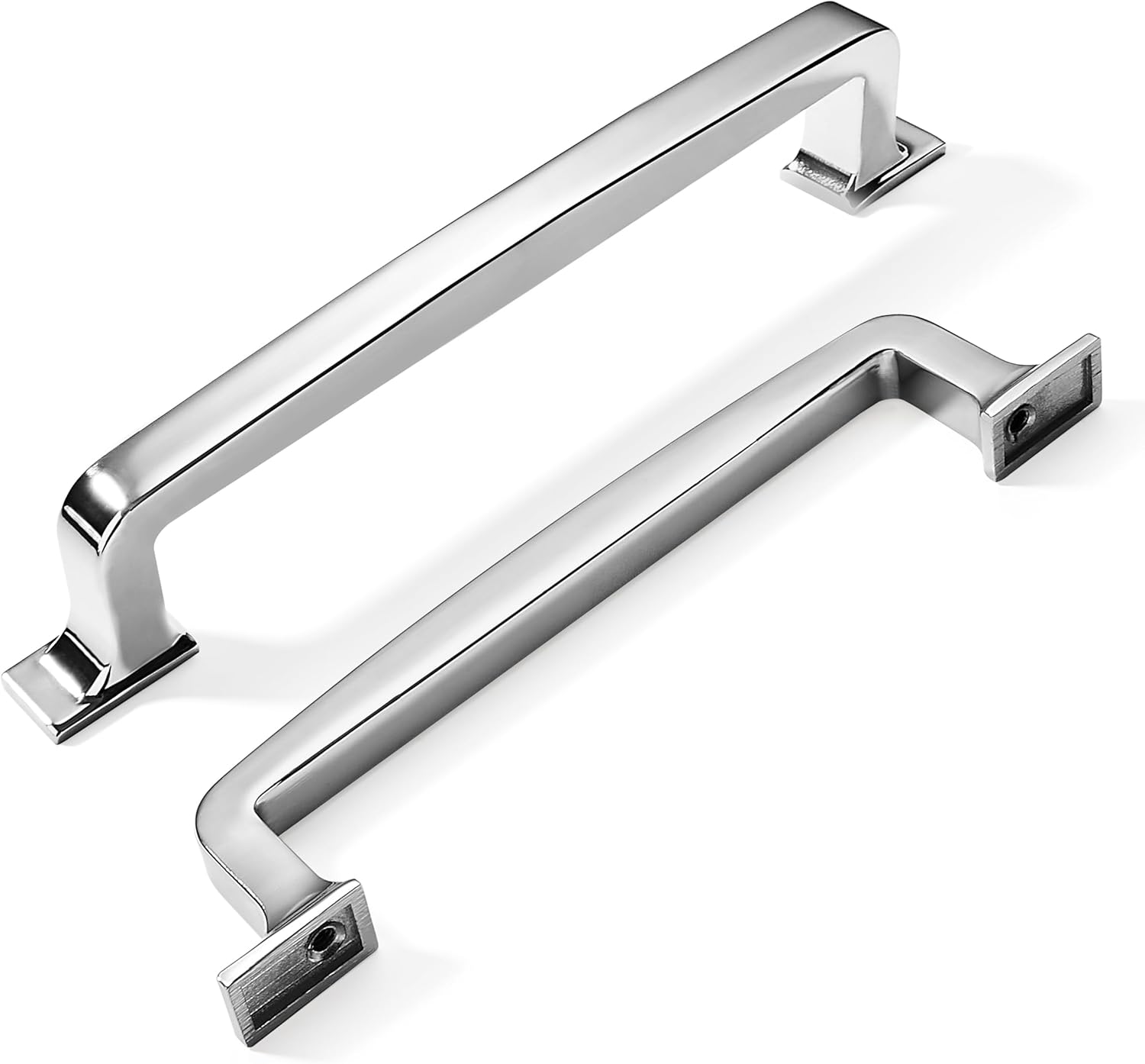 6 Pack 5 Inch Kitchen Cabinet Handles Polished Chrome Cabinet Pulls Drawer Pulls Kitchen Cabinet Hardware Kitchen Handles for Cabinets Cupboard Handles Drawer Handles