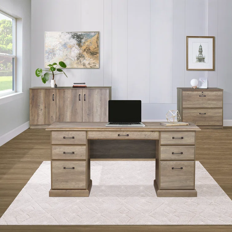 3 Executive Desk Office Set