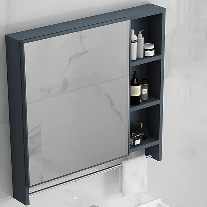 Wall Mount Bathroom Mirror Cabinet Medicine Cabinet Hanging Cabinet with Mirror Door