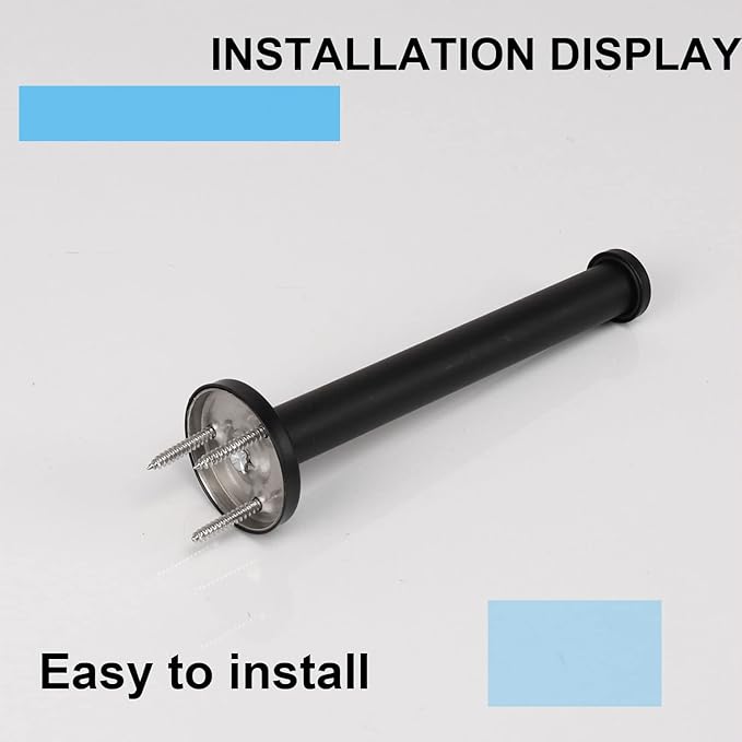 Bath Towel Hooks, 6 Pack Round Coat Hooks, Sturdy Wall Mounted Robe Hook, SUS 304 Stainless Steel Heavy Duty Clothes Hanger, Wall Towel Hooks for Bathroom Bedroom Kitchen (6 in, Black)