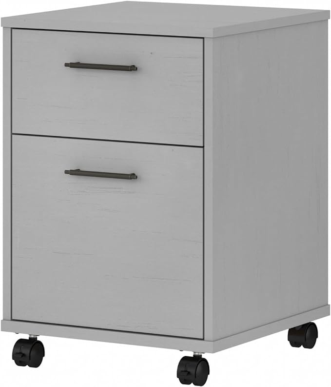 2 Drawer Rolling File Cabinet in Cape Cod Gray, Mobile Organization