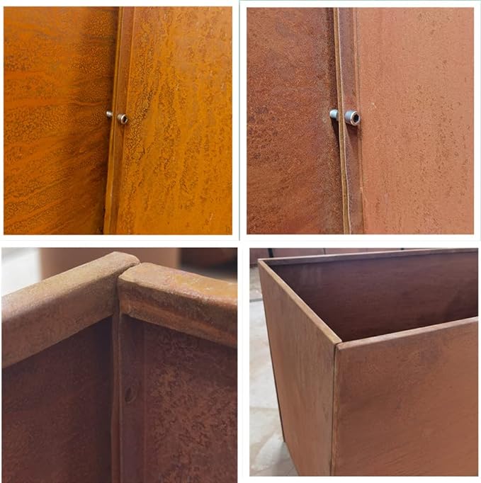 Corten Steel Planter Box Metal Outdoor Planter