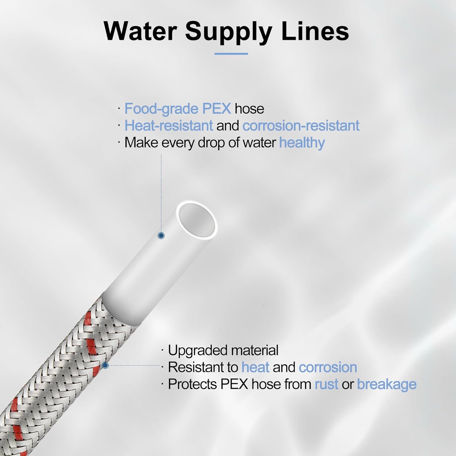 Chrome Deck Mount Tub Faucet 3 Hole, Brass Widespread Waterfall Bathtub Faucet 2 Handle 8-16 Ins Bath Tub Faucets Set High Flow Faucet for Bathtub