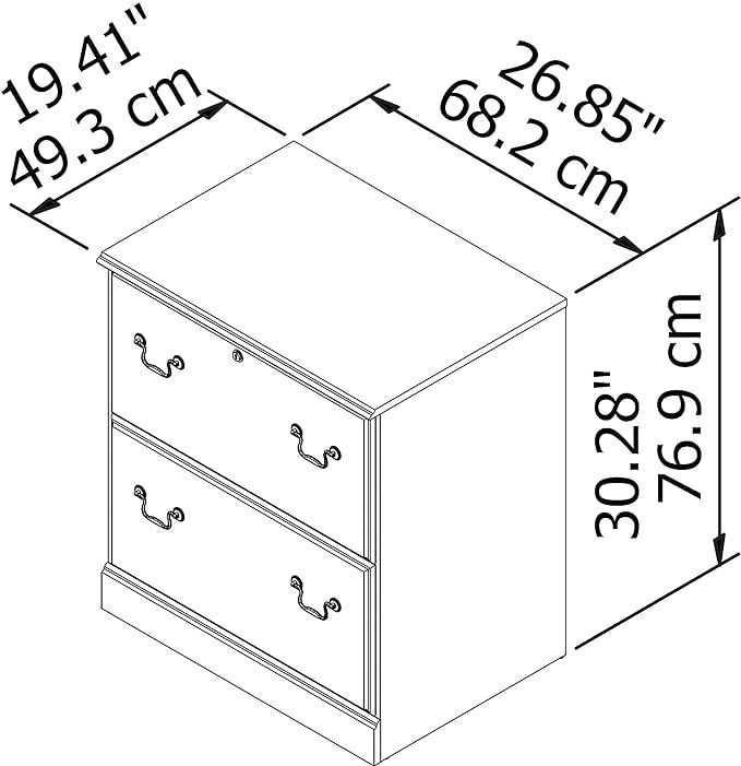 Lateral File Cabinet, Harvest Cherry