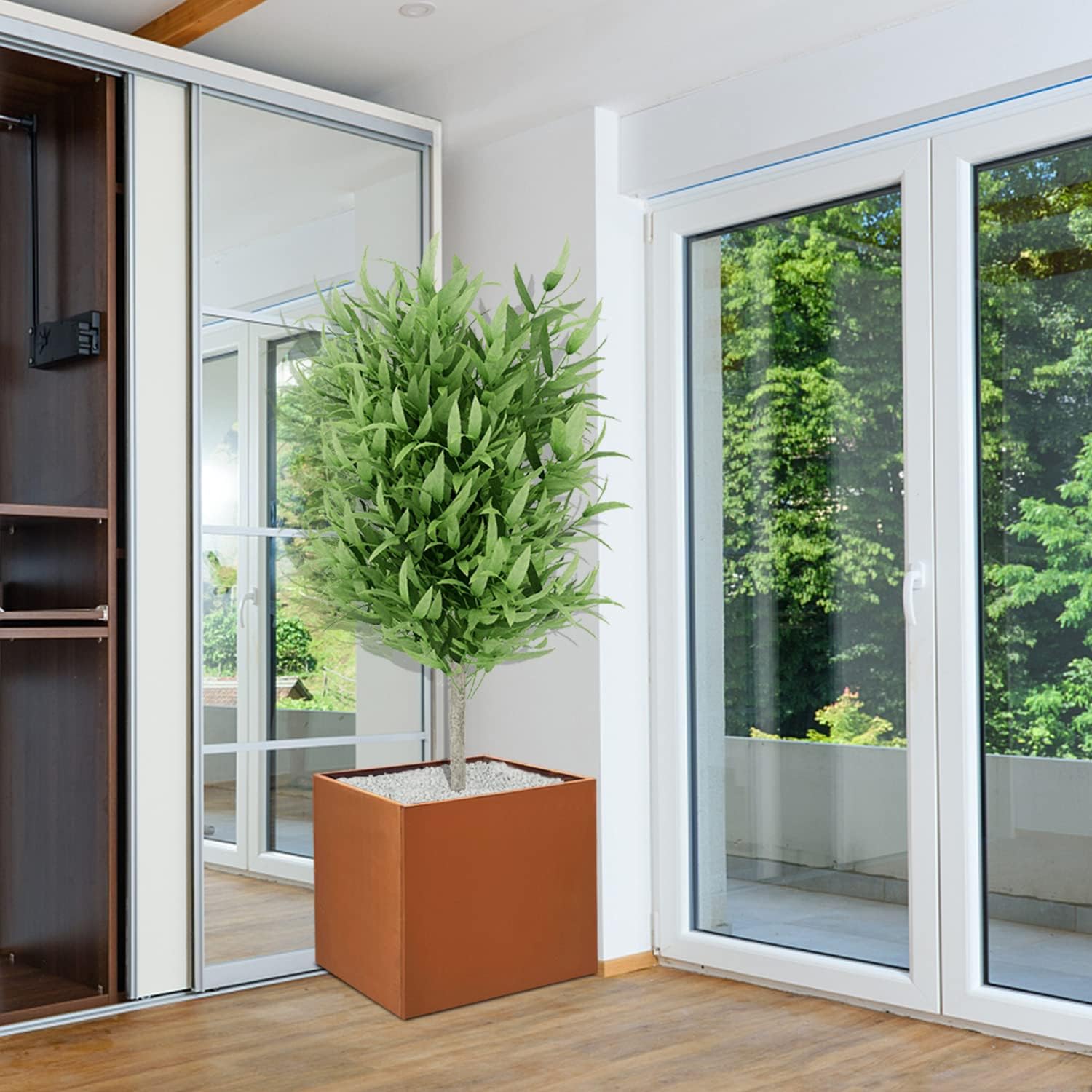 Corten Steel Planter Box Metal Square Planters Steel Large Planter