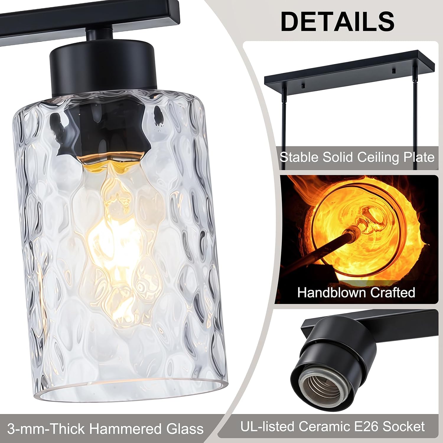 45" Wide Dining Room Light Fixture Chandelier Over Table