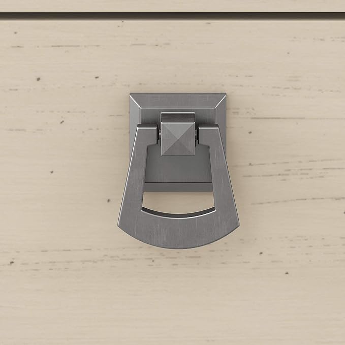 Lateral File Cabinet, 2 Drawer File Cabinet in Antique White