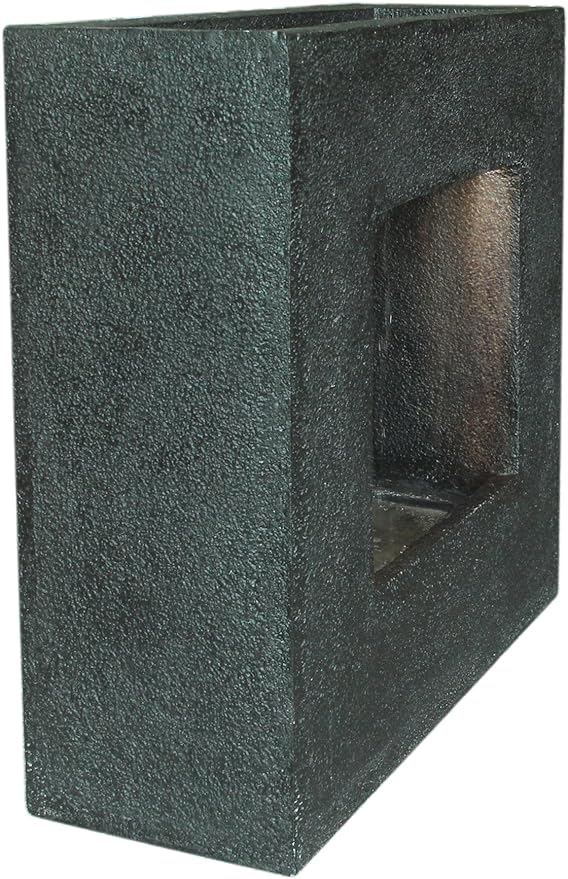 Rainfall Fountain with Light and Planter on Top