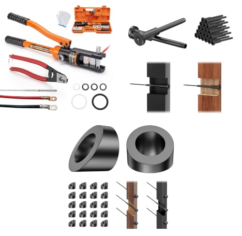 Complete Cable Railing Hardware Kit Bundle - 10 Invisible Tensioners + 20 Angle Washers