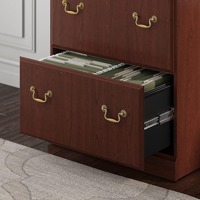 Lateral File Cabinet, Harvest Cherry