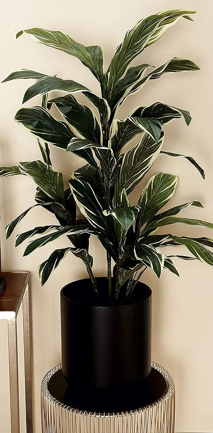 Metal Indoor Outdoor Planter Large Planter Pot with Removable Stand