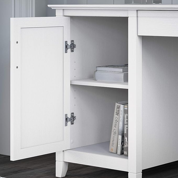 Computer Desk with Storage and 2 Drawer Lateral File Cabinet