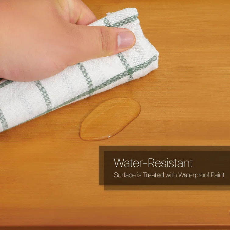 9 Tier Shoe Rack Organizer Modern Bamboo Cabinet with Door