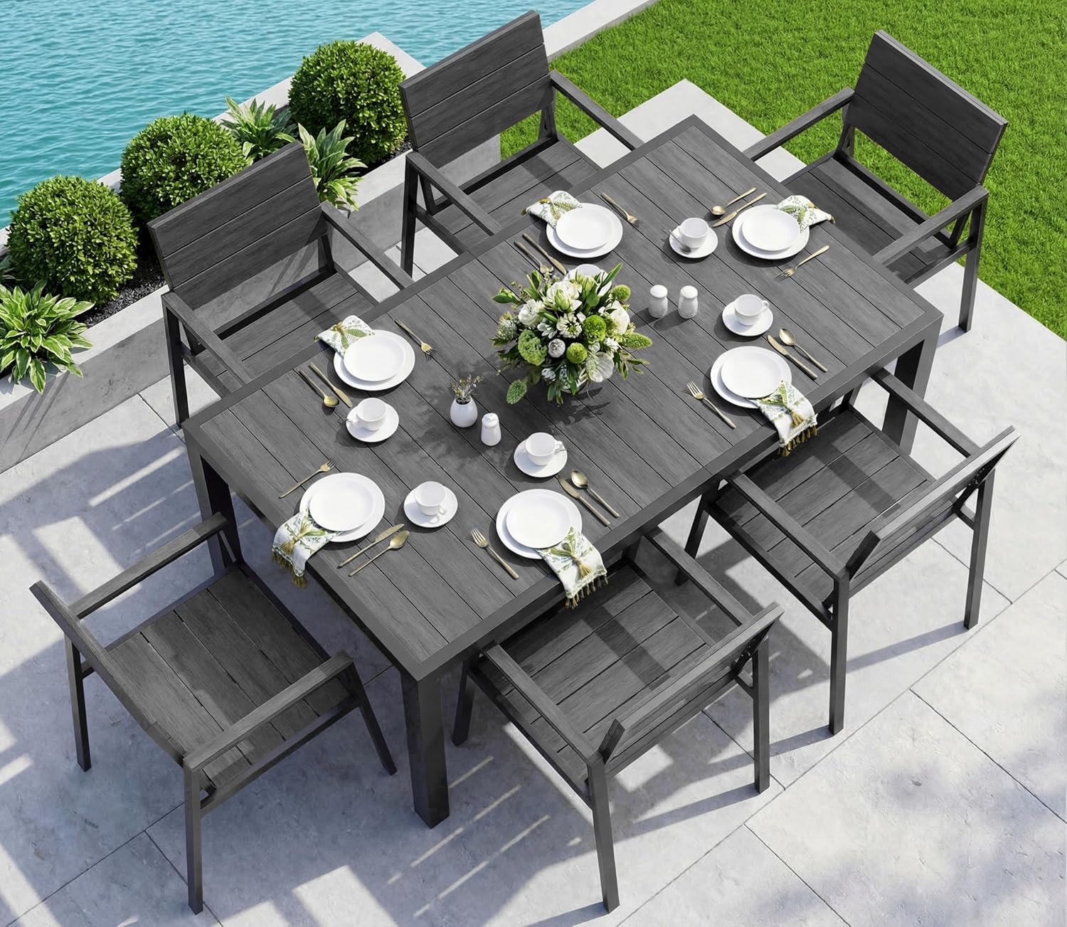 7-Piece Outdoor Dining Set,