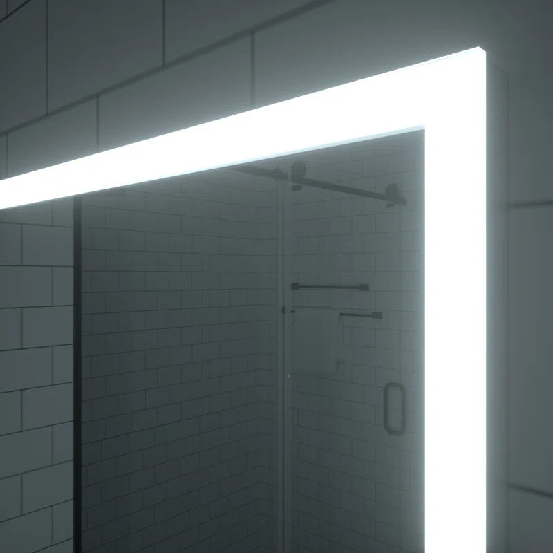 LED Mirror for Bathroom, Lighted, Anti Fog Led Vanity Mirror, Shatterproof