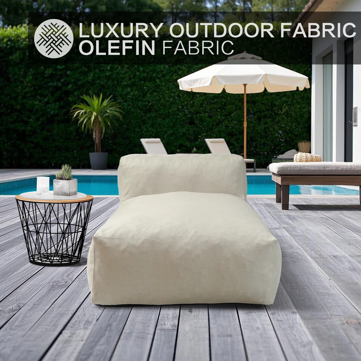 Outdoor Chaise Lounge Chair Patio Lounge Sofa