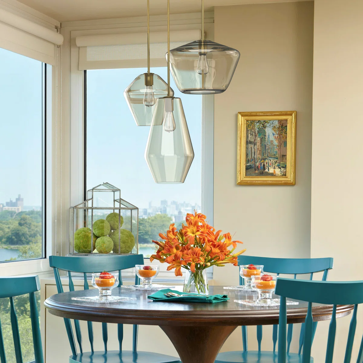  3 - Light Bronze Gold Pendant