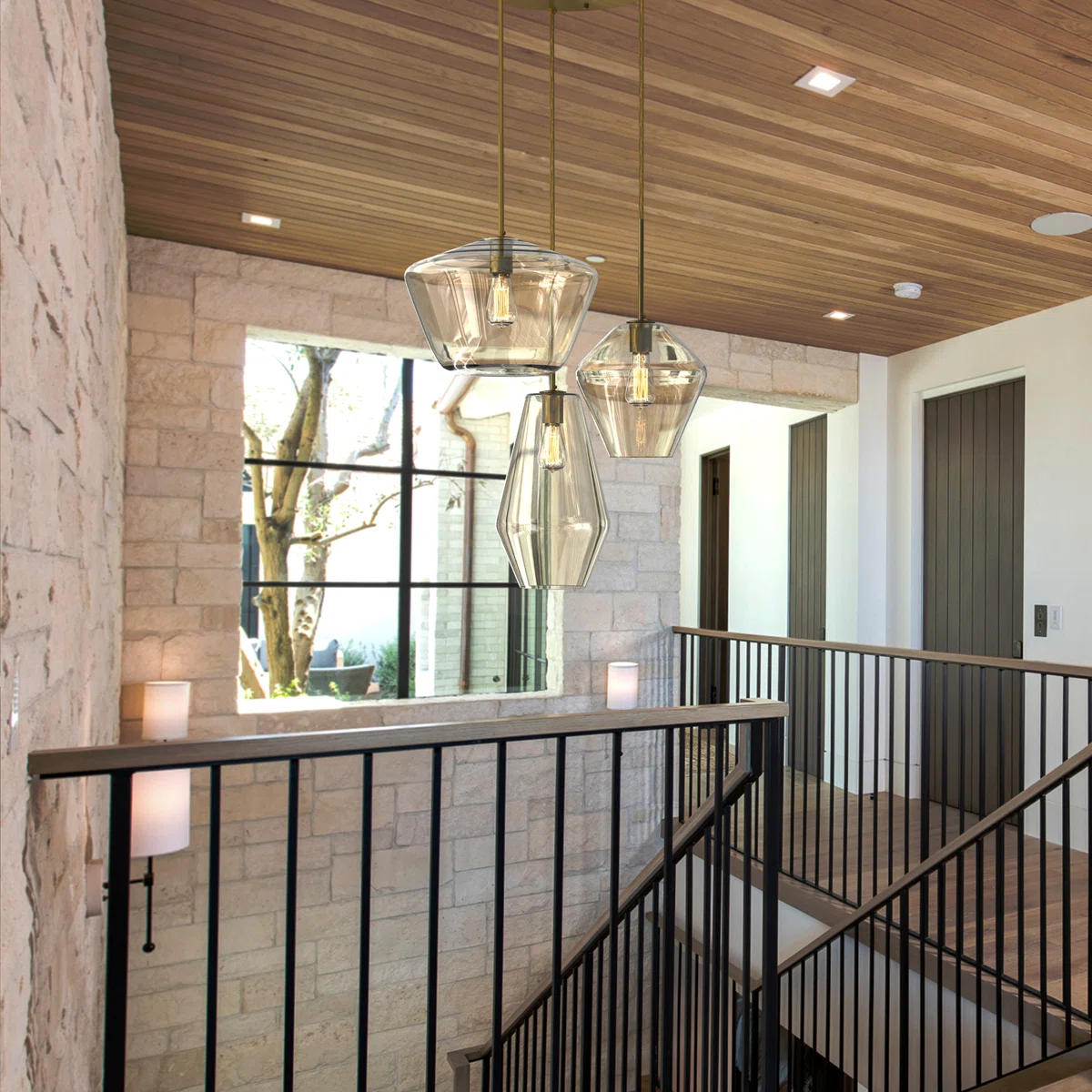  3 - Light Bronze Gold Pendant