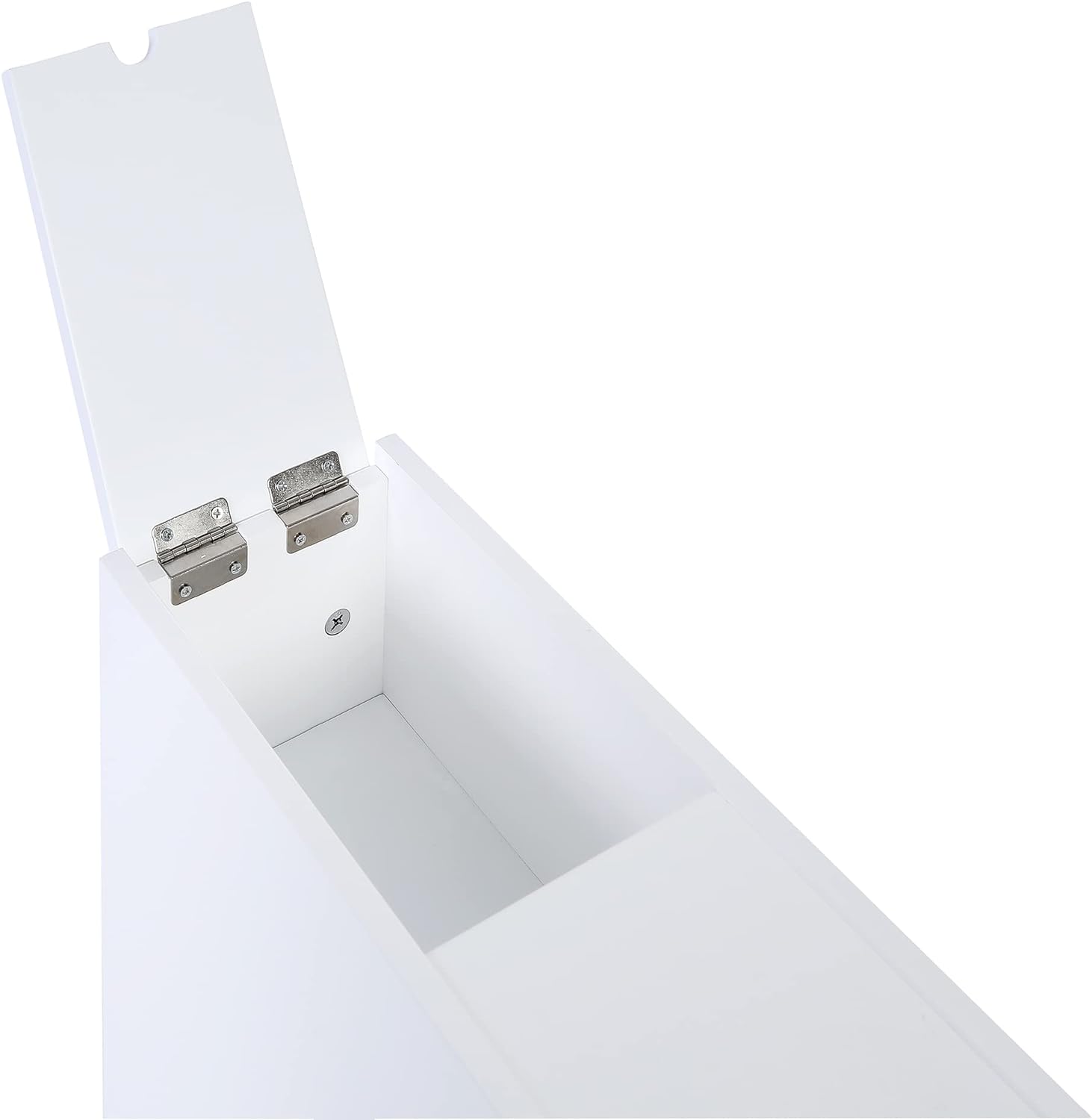 Slim Bathroom Storage Cabinet, Free Standing Toilet Paper Holder