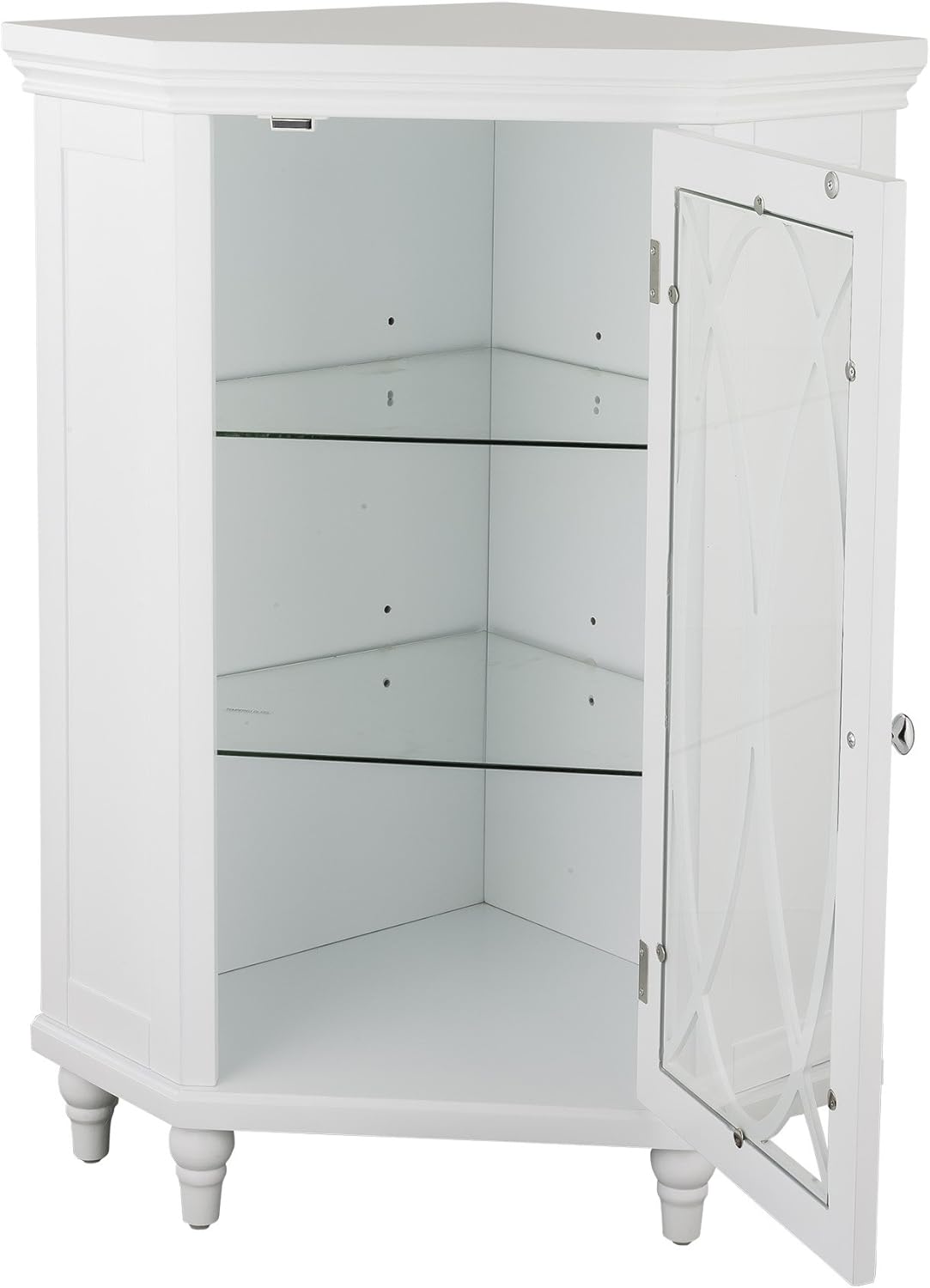 Freestanding Corner Floor Cabinet