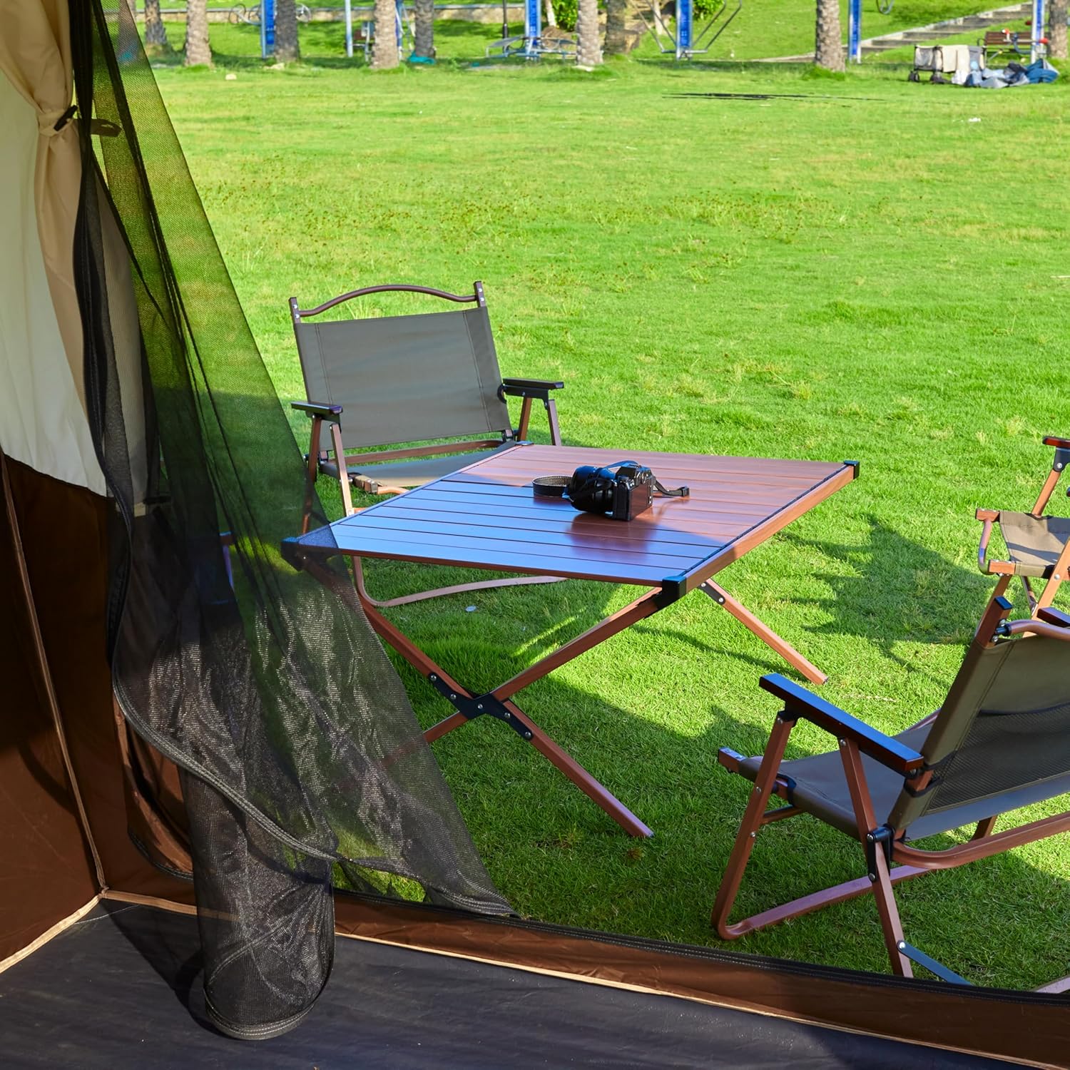 Extra Large Tent 12-14 Person, Family Cabin Tents, 2 Doors 4 Windows with Mesh, Waterproof, Straight Wall