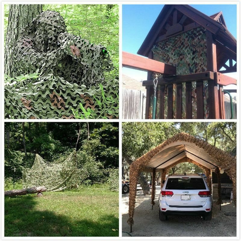 1.5x3/2x10m Hunting Military Camouflage Net Car Cover Tent Camping Sun Shelter Buy Our Tea