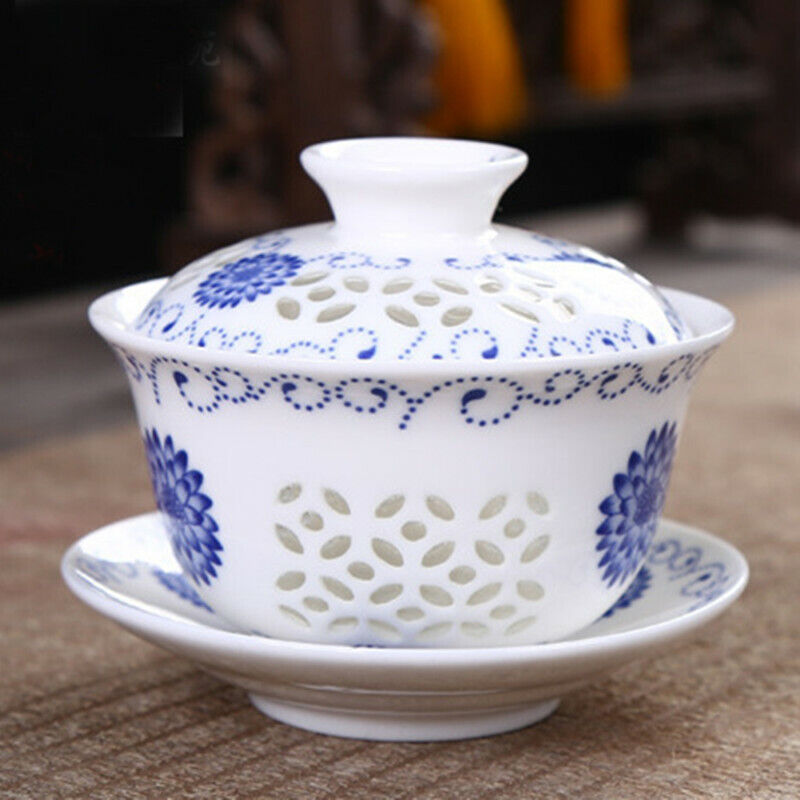 10 Pcs China Kung Fu Tea Set Ceramic Tea Cup Pot Blue and White Bone Tea Service Buy Our Tea