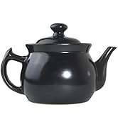 Lithium Porcelain Teapot Casserole with Lid Ceramic Kettle Tea Pot Oven Safe