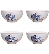 Liang baobao Chinese Tea Tasting Cup Set of 4, 2oz White Porcelain Mini Cups for Gongfu Tea Cerem...