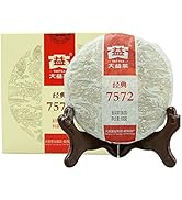 TAETEA 7572 Classic Pu-erh Tea, Aged Fermented Puerh Pu'er Tea Cake Black Tea for Daily Drink and...