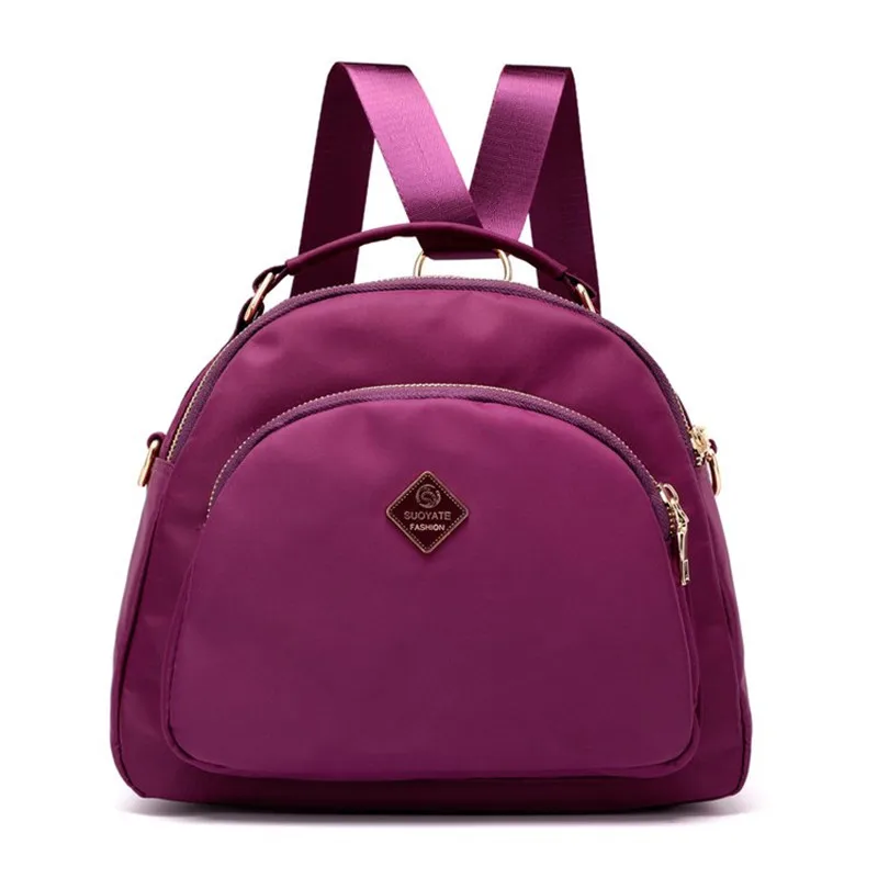 New Designer Fashion Women Backpack Mini Soft Small Casual Oxfords Backpack Female Ladies Shoulder Bag Girl School Bags