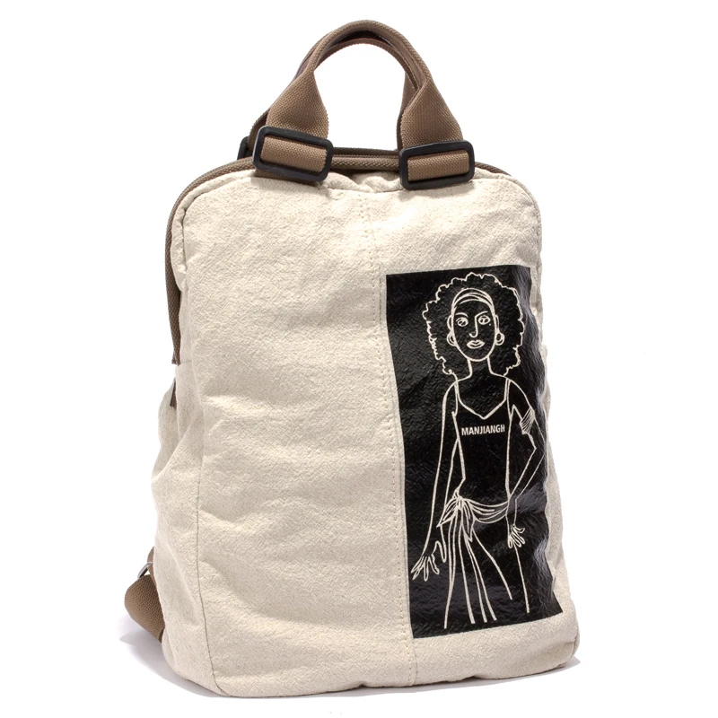 Large Capacity Canvas Rucksack Man Travel School Bag Mountaineering Backpack Male travel Bucket Shoulder Bags Men Backpack
