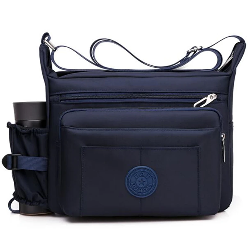 Men Nylon Crossbody Bags Travel Luxury Tote Handbag Messenger Bag Male Satchel Pack Shoulder Bag