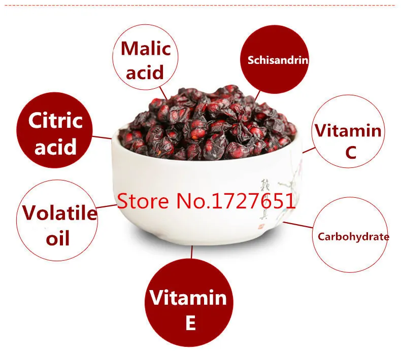  C-TS048 Promotion! Highly Recommended Super Chinese Schisandra Berries Chinese Top-Grade Herbal Tea green food for health 