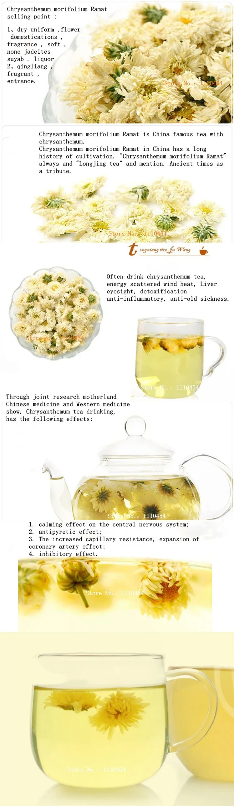  Top-Grade High Quality Original Chinese Chrysanthemum Tea Chrysanthemum morifolium Ramat tinned Flower\Scented Tea 