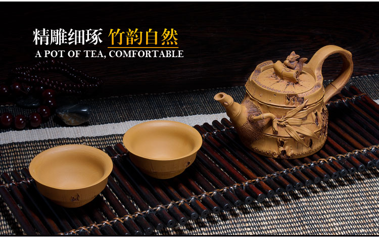 Handmade Imitation Bamboo Segment Teapot（Squirrel Blessing） (10).jpg