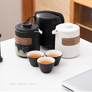 Japanese Travel Tea Set With Handbag/Case