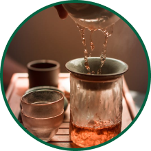 pu-erh instant tea powder