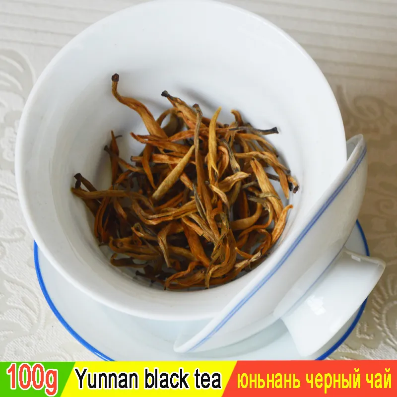 100g .new premium 2023 china Fengqing dian hong, the famous yunnan black tea, organic tea dianhong warm stomachthe for health
