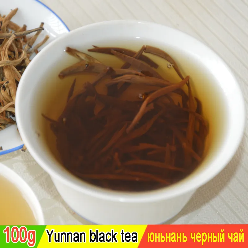 100g .new premium 2023 china Fengqing dian hong, the famous yunnan black tea, organic tea dianhong warm stomachthe for health