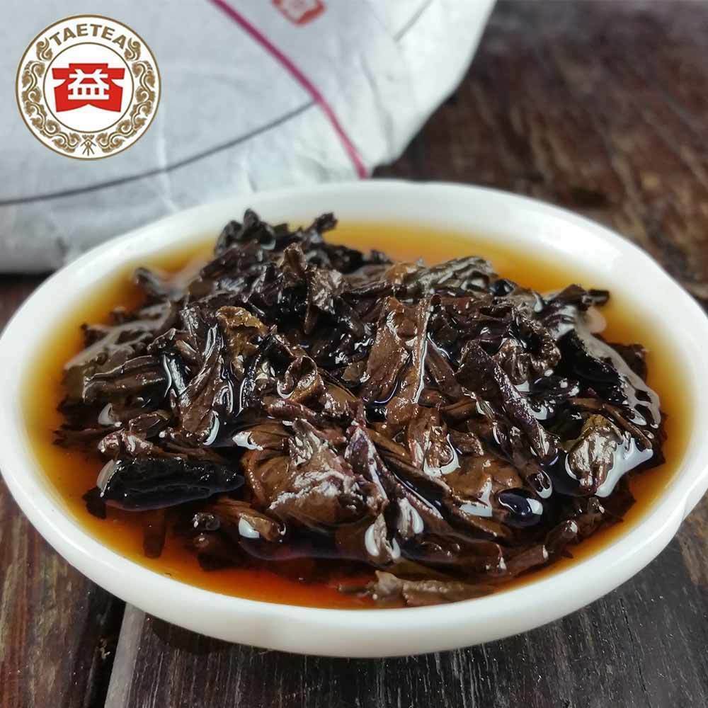 100% Authentic TAETEA Pu'er 7592 Puerh Cake Ancient Tree Ripe Puer Tea 357g
