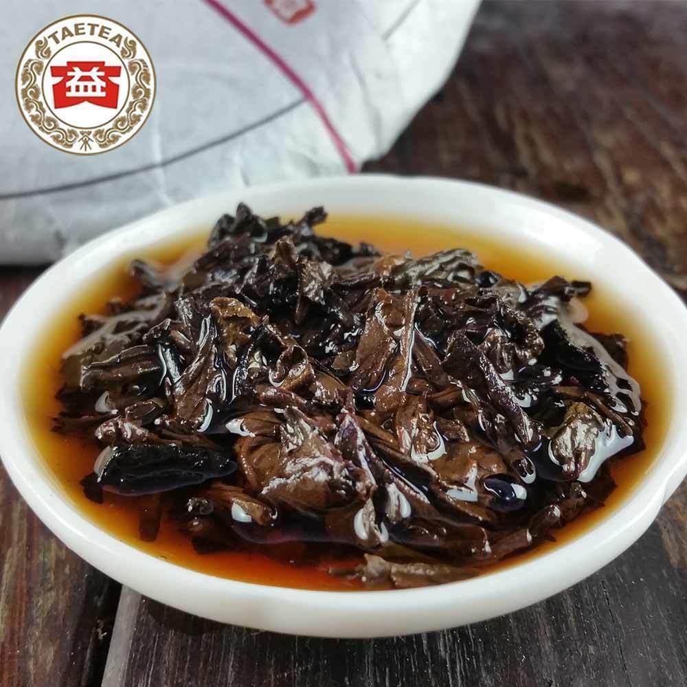 100% Authentic TAETEA Pu'er 7592 Puerh Cake Ancient Tree Ripe Puer Tea 357g