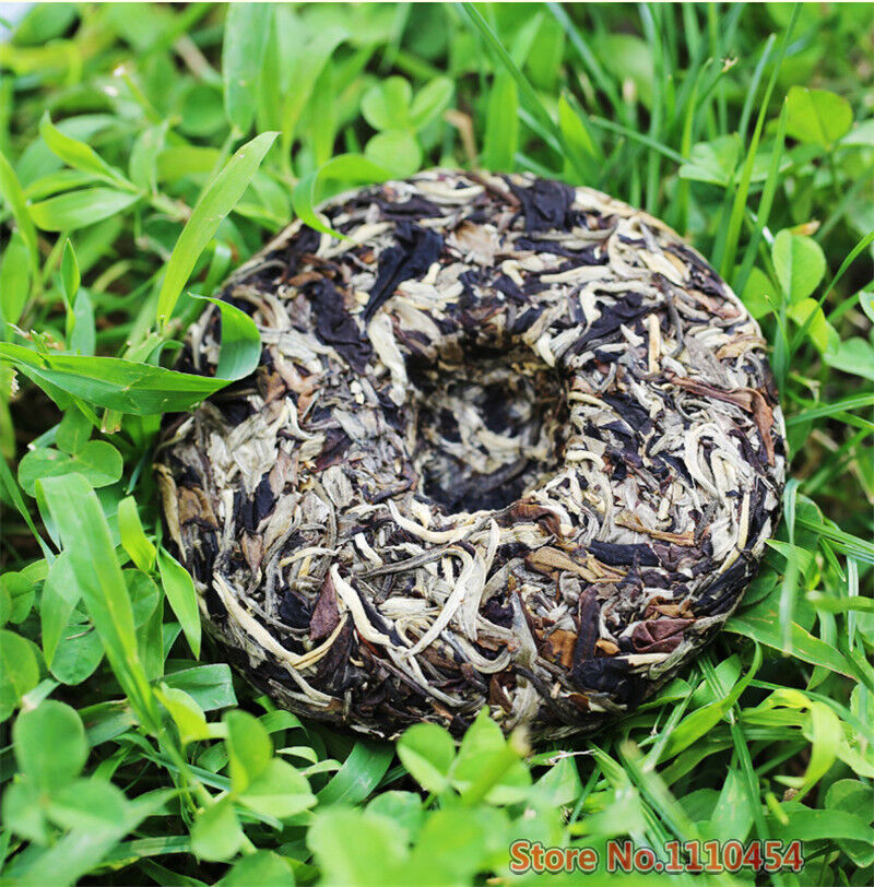 100g Caicheng cha Pu erh Tea Mini Cake Fragrant White Moonlight Old Puer Tea 普洱茶