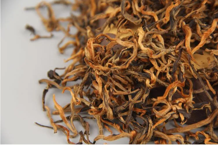 Top! 250g Dian Hong Tea Goolden Bud Orchid Fragrance Yunnan Kungfu Black Tea Fengqing Dianhong Protect heallth care MCDH250G-003