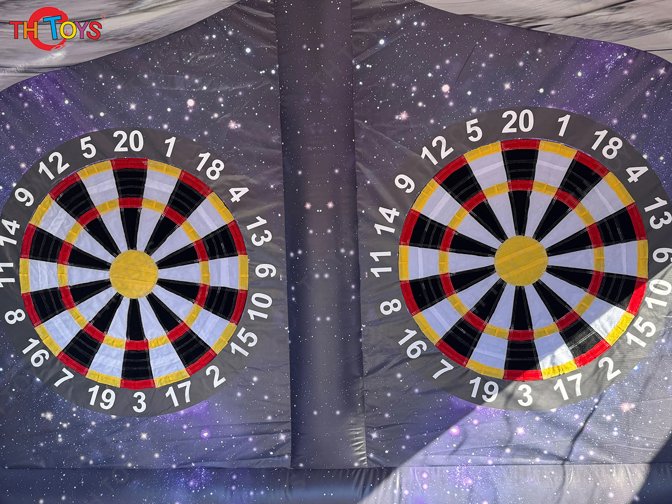 Carnival Game Inflatable Throwing Dart Board Sport Game, new rocket space throwing target games