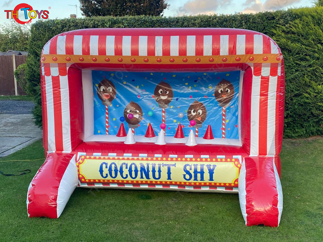 Inflatable Interactive Games Inflatable Shooting Range Sport Game Kids Carnival Darts Shooting Toys