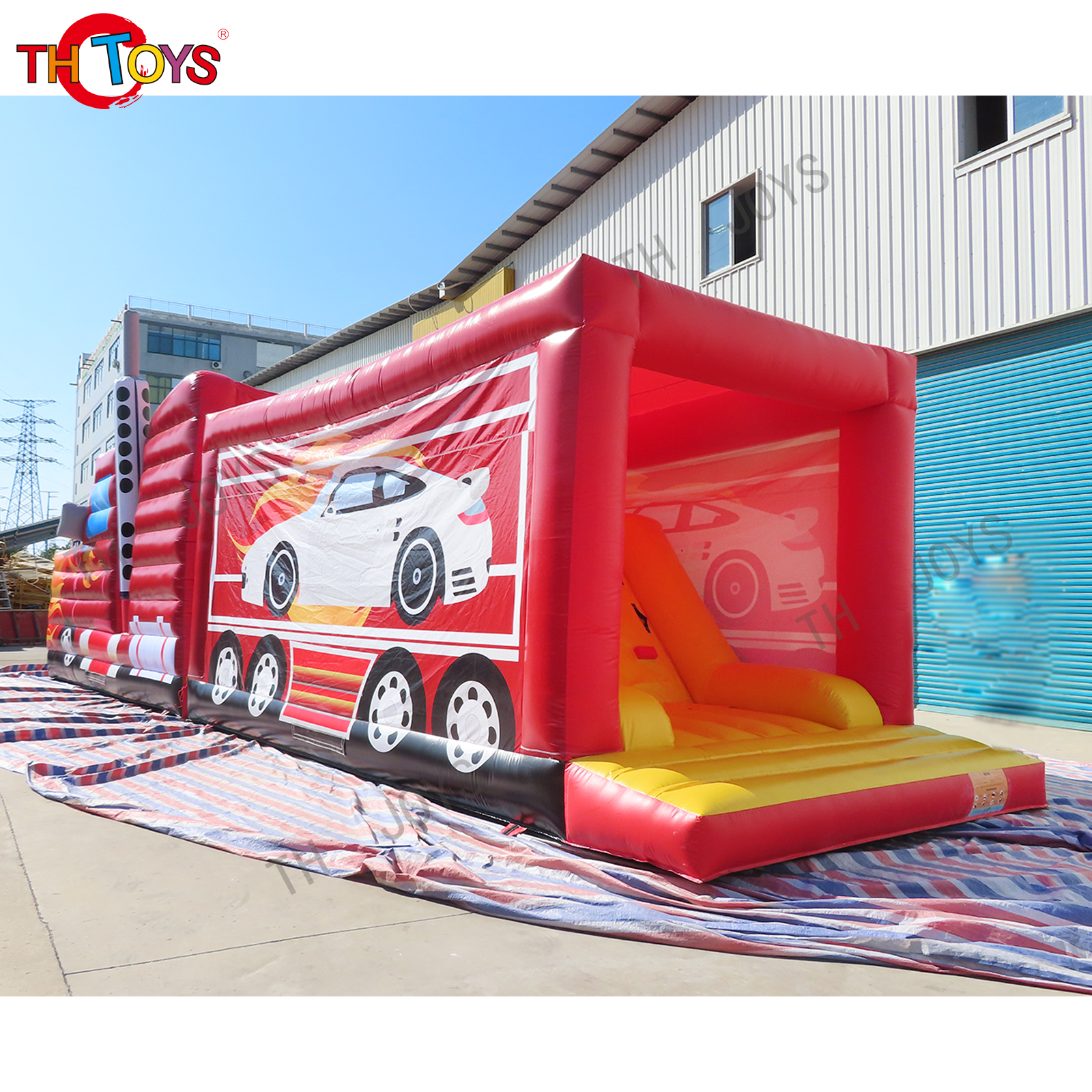 Inflatable Obstacle Course Sports Games