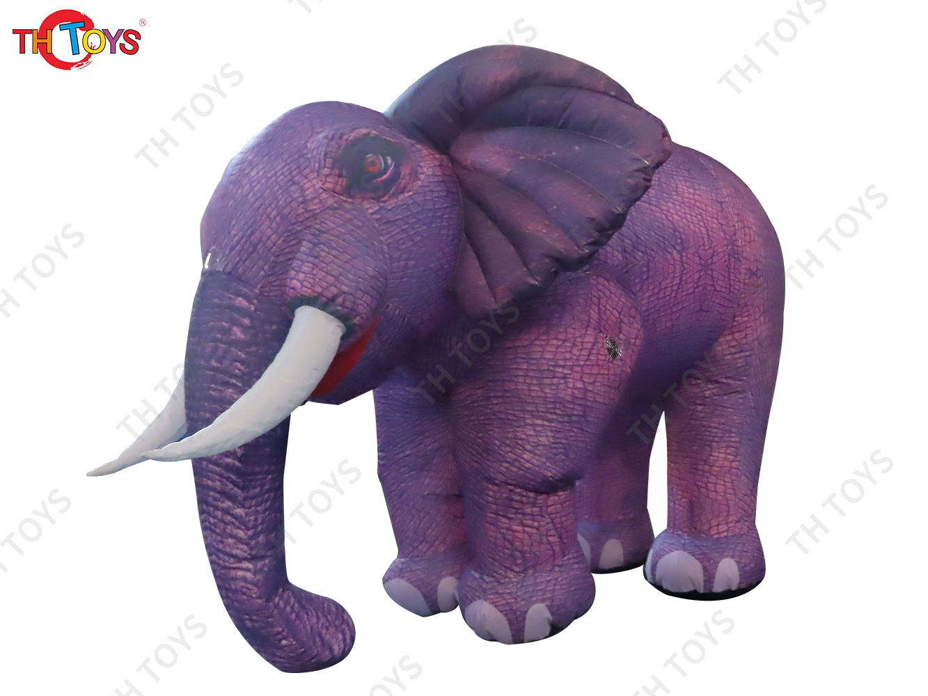 Golden Inflatable Elephant Model Blow Up Animal Balloon for Decoration Advertising