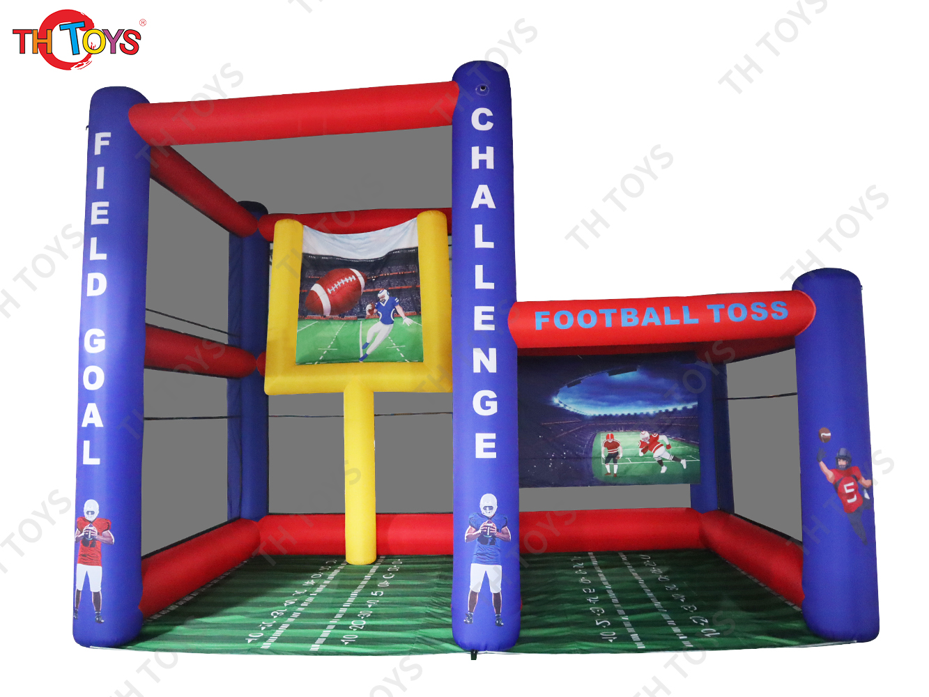 new design inflatable field goal challenge, inflatable rugby field goal,inflatable football toss game, inflatable shooting games