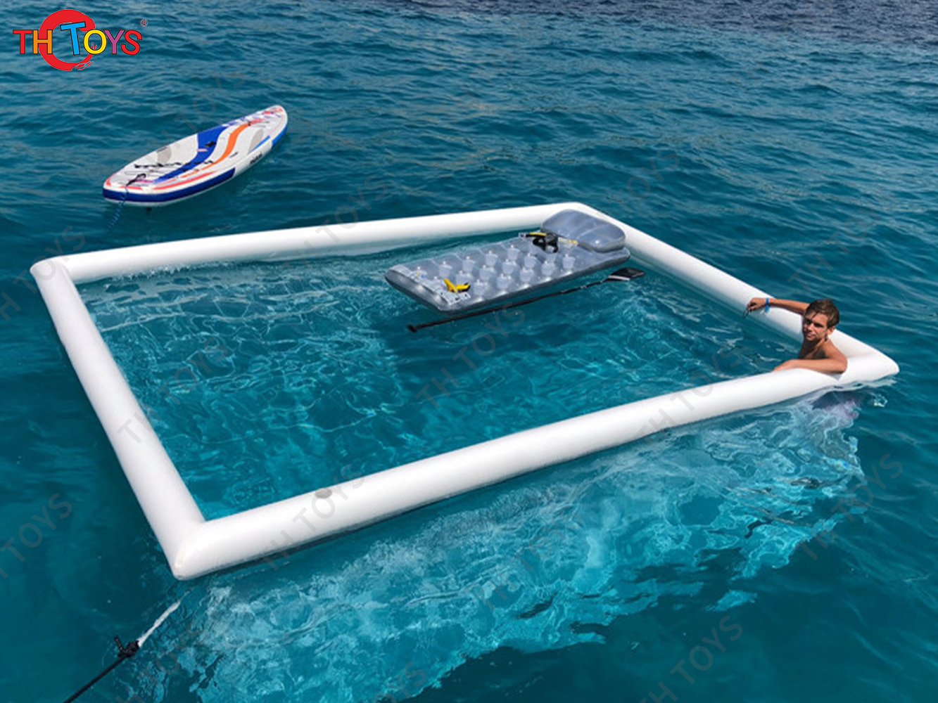Anti-jellyfish pool for boats, Swimming pool for yachts，Swimming Pool Inflatable